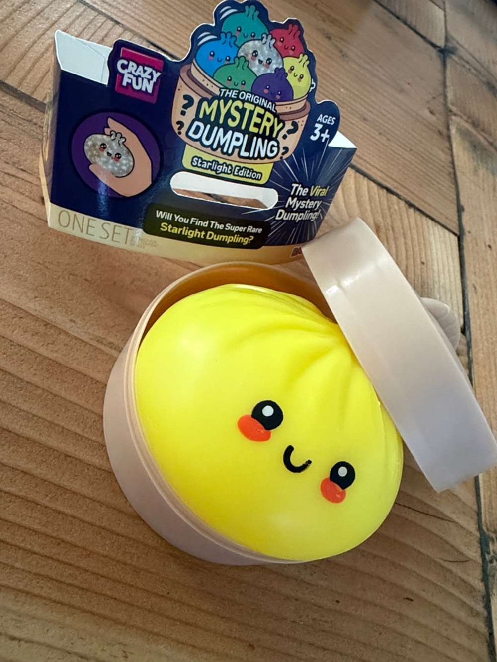 Mystery Dumpling Starlight Edition Yellow Squishy Dumpling *not sealed